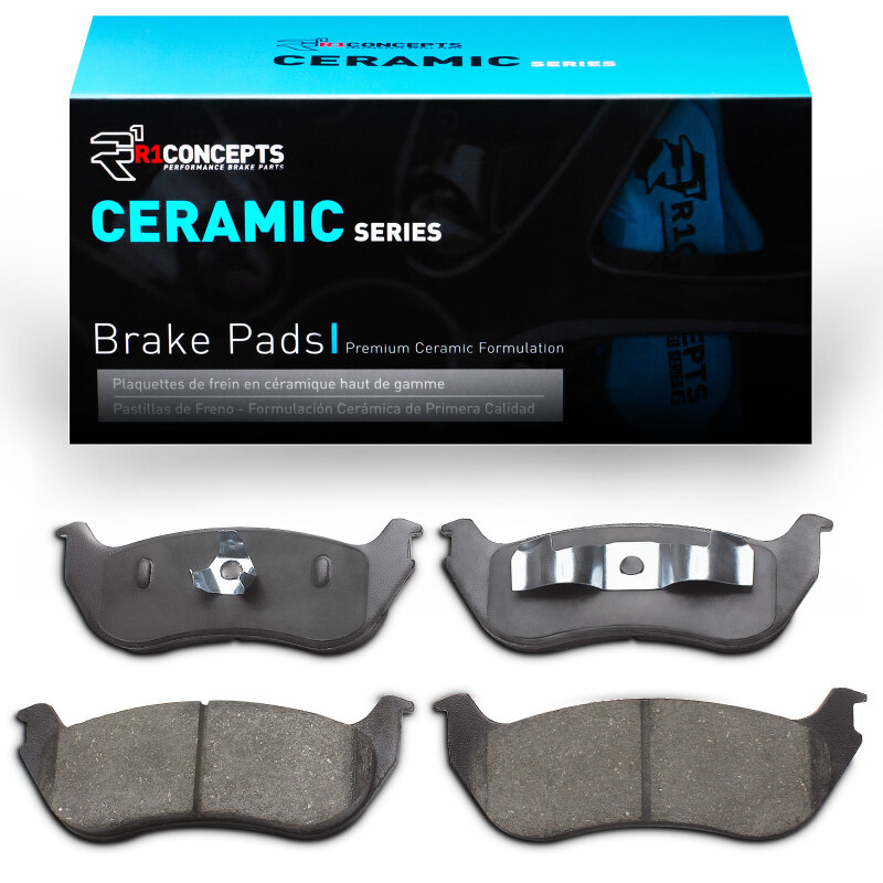 Ford Explorer Brake Pads - Rear - R1 Concepts - R1 Ceramic - `02-`05